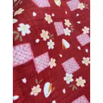 日本布料 拼布布料—雪兔小紋櫻花