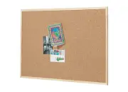 Quartet Economy Cork Board 600 x 900mm Wood Frame