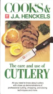 Cook's & J.A Henckels: The Care and use of Cutlery, (VHS TAPE,1987)