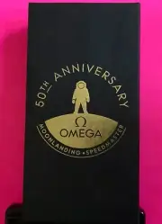 Omega Speedmaster 50th Anniversary Apollo 11 Gold Space Pen