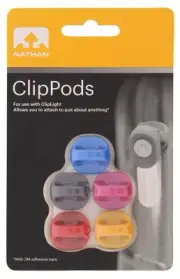 Nathan Unisex Clip Pod Pack of 5 Multicolor OSFA