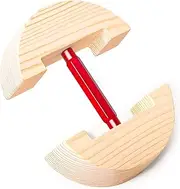 [SPVIOQI] Hat Stretcher for Fitted Hats, Cowboy Hat Stretcher Fitted Hat 7 to 8 1/2, Adjustable Wooden Hat Jack Stretcher Fits All Caps