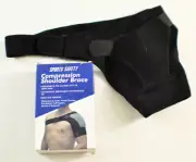 Sports Safety compression shoulder brace fits all sizes lightweight breathable