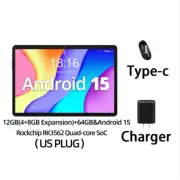 Kids Tablet I9 plus Android 15 GPU G522EE 8GB RAM 64GB ROM 10.1 Inch Allwinner R