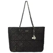 Disney Mickey Large Quilted Tote Bag - Black