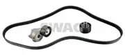 SWAG V-Ribbed Belt Set For CITROEN Berlingo Jumpy PEUGEOT 206+ 07-16 1611278080