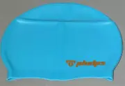 New MP Phelps Adult TBL Blue Classic 100% Silicone Swim Competition Cap