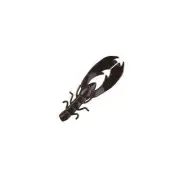 Berkley PowerBait Chigger Craw Soft Bait 4" Black Red Fleck 9/Pack 1307366