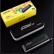 EASTTOP 12Hole FORERUNNER 2.0 Chromatic Harmonica Mouth Organ Without Valves US