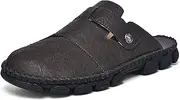 [HoneyStore] Men's Non-Slip Flat Slide Sandals Slip-on Beach Shoes