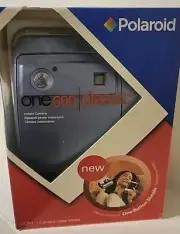 Polaroid One600 Classic Instant Film Camera Blue New LCD Picture Count