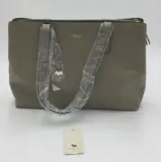 $278 Radley london Dukes Place Large Ziptop Workbag, Moss Green