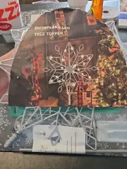 Snowflake LED Tree Topper