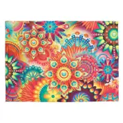 Decorative Table Cloth Rectangle Dining Table Cover Assorted Color Flax 140X100X0.1CM For Kitchens 1Set