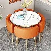 Modern Dining Table and Chairs Set for 4 Office Reception Club Table Round/Square Furniture Conference Room Business Negotiation Kitchen Dining Room Dinette