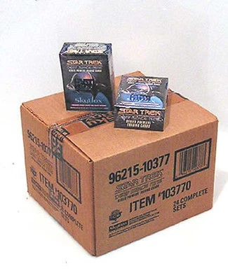Star Trek:Deep Space 9 Inaugural Trading Card Case of 24 Boxed Sets- $300+ Value