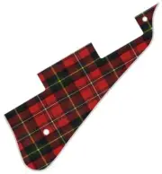 Pickguard Pick Guard Compatible with Gibson Les Paul Guitar Tartan 2