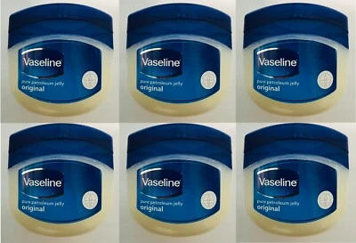 6 X Vaseline Original Skin Protecting Petroleum Jelly 250ml.