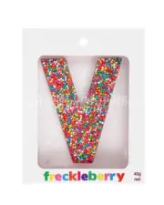 Freckleberry Freckle Letter V
