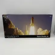 Nanoblock Space Shuttle micro-sized building block Over 1600 pcs New Damaged Box