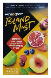 Island Mist Raspberry Peach Wine Making Ingredient Kit
