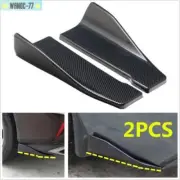 Carbon Fiber Car Accessories Bumper Spoiler Look Rear Splitter Diffuser Lip 2Pcs (for: Fiat)