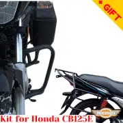 For Honda CB125E Crash bars Rack luggage System GLH125 Side carrier Engine guard