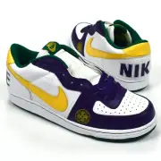 NWT Nike Krewe Terminator Low Mardi Gras White Purple Green 10 US DS AUTHENTIC
