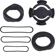 Computer Handlebar Mount - Rubber Handlebar Computer Mount,Adjustable Cycle Bracket Strap Vehicle Accessories for Outdoor & Riding