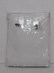 Pottery Barn Kids Quincy Cotton Canvas Blackout Curtain 44" x 96" 1 Panel White