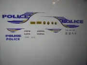 Cape Coral Florida Police Car Decals 1:64 two for one money