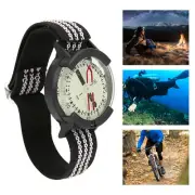 Outdoor Waterproof Compass Luminous Wrist Compass Watch With MU