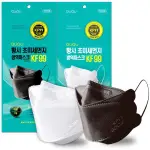韓國製QUQU親膚透氣3D立體KF99防疫口罩 30入 韓國食藥署認證高效防疫立體口罩 防護力更勝KF94口罩