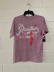 Pink Panther Retro Classic Tee Shirt Women XS Pink NWT