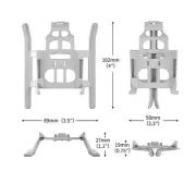 Quick Release Landing Gear Foldable Holder For DJI Mini 3 Pro Drone