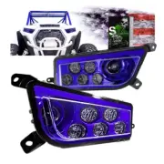 Polaris RZR XP 1000, XP 900 & General LED Headlight non Halo ( Blue)