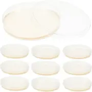 Agar Plates Petri Dishes: 10PCS Science Petri Dishes Petri Nutrient Plates, Prep