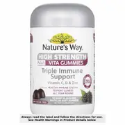 Natures Way High Strength Adult Vita Gummies Triple Immune 50 Pack