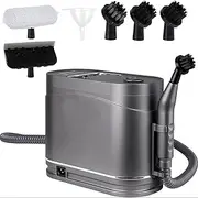 Handheld Steam Cleaner,1500W Multifunctional Steamer with 5 Brush Head, 2 Cleaning Modes, 1.2L Water Tank, 105-120°C Portable Steamer, for Carpet and Upholstery,Floors,Tiles,Car,Shoes