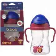 B.Box Sippy Cup AFL Brisbane 240ml