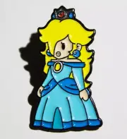 Super Mario Bros. Video Game Rosalina Rose Figure Metal Enamel Pin NEW UNUSED
