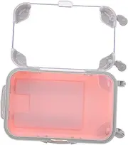Beatifufu 3 Pcs False Lash Case Holder Secure Sealed Eyelash Storage Box for Travel Cosmetics