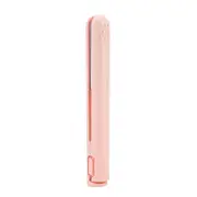 USB Chargable Curling Iron No-harm Hair Hair Curling Iron for Outdoor Travel Pink