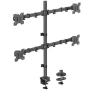 Quad Monitor Stand, 4 Monitors Desk Mount for 13 to 32 inch Computer Screens,...