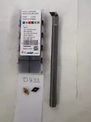 1 NEW 3/8" CARBIDE BORING BAR. E06-SDUCR-2 W/ ISCAR DCMT 2-1-SM INSERTS -D833-
