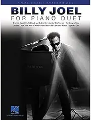 Hal Leonard Billy Joel for Piano Duet Music Book: 1 Piano, 4 Hands / Intermediate Level