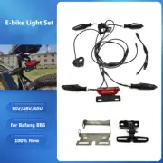E-Bike 36V/48V/60V Headlight&Taillight Turn Signal Light Switch w/Mount Bracket