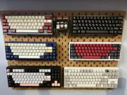 LARGE 25mm Skadis Keyboard mount mechanical stand ikea hang display ***