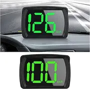 CGEAMDY GPS Speedometer, Head Up Display, Universal Digital Car HUD Display, GPS Digital Speedometer with LED Display, for Cars, Trucks, Motorcycles and Bicycles (km/h)