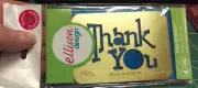 Unopened Ellison Design Easy Emboss THANK YOU 22125 Sizzix Tag-a-Long Big Shot